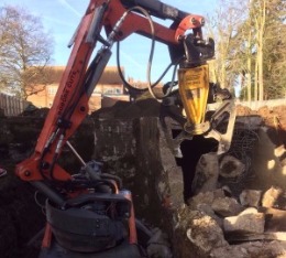 husqvarna demolition robot